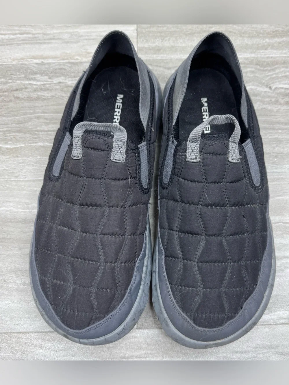 Merrell Hut 2.0 Quilted Ulta Light Slip On Comfort Shoes Mens Size 9